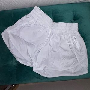 White Lululemon Shorts